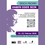Jubiläumsveranstaltung „50 Jahre Haben oder Sein“ in Regensburg